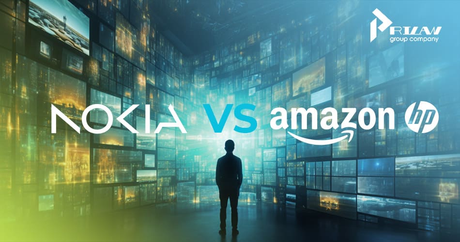 Nokia подает иски против Amazon и HP