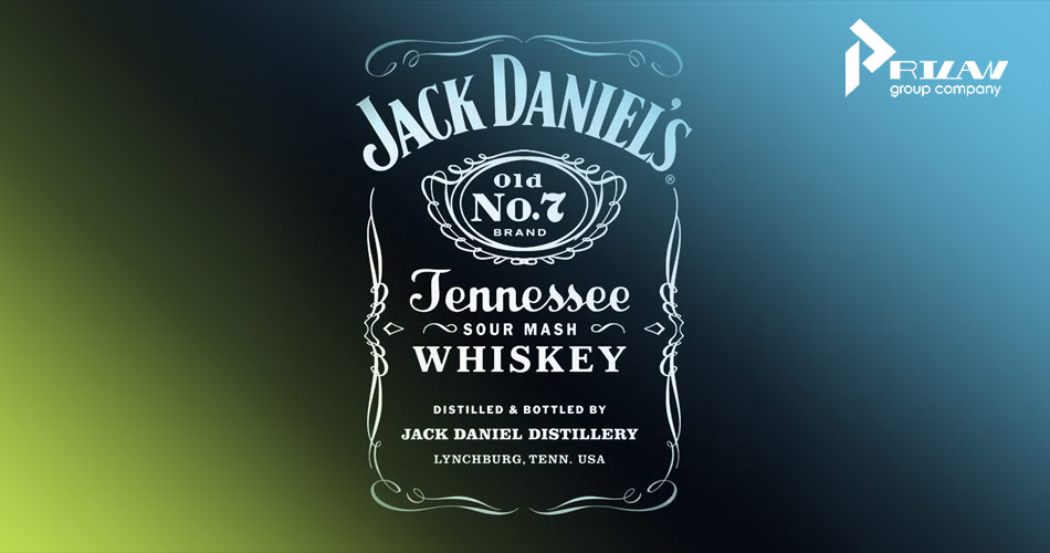 Jack Daniels этикетка виски