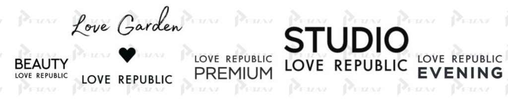 Новые товарные знаки LOVE REPUBLIC