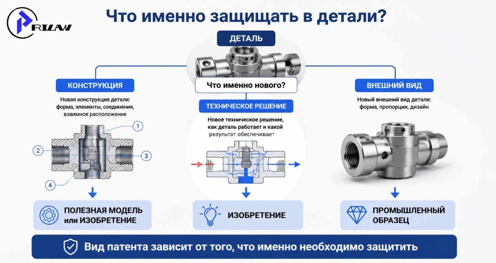 Что именно защищать в детали?