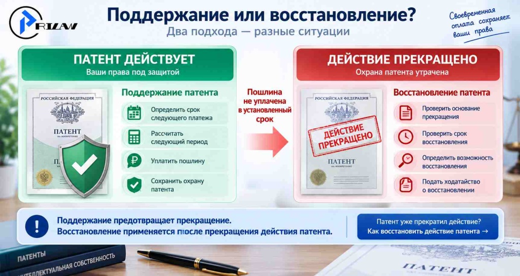 Поддержание или восстановление? Поддержание или восстановление?