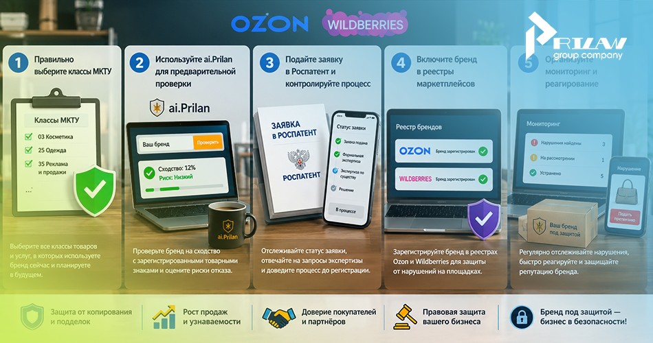 Как защитить бренд на маркетплейсах Ozon, Wildberries Как защитить бренд на маркетплейсах Ozon, Wildberries
