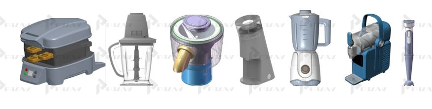  Компьютерные изображения бытовой техники для приготовления еды и напитков