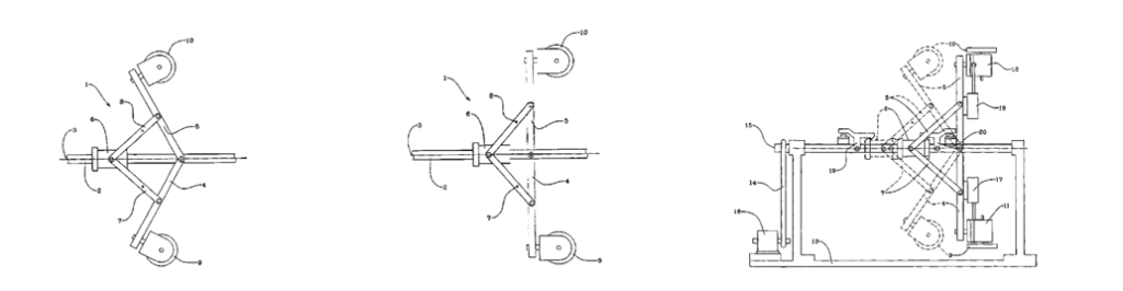 Чертёж изобретения: Механическое устройство и способ управления