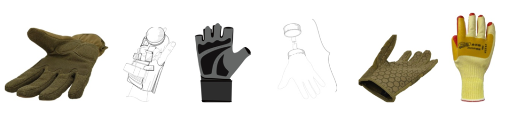 Патенты на промышленный образец класс 02-06 МКПО: Перчатки, варежки