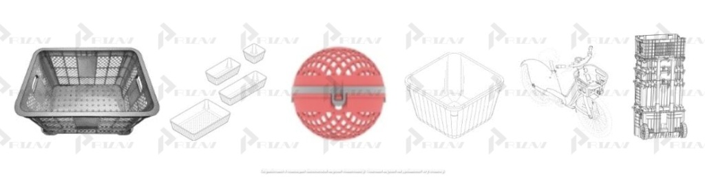 Патенты на промышленный образец класс 09-04 МКПО: дизайн и форма клеток, решетчатой тары и корзин