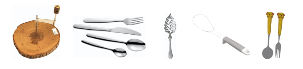 Патенты на промышленный образец класс 07-03 МКПО: дизайн и форма столовых приборов и предметов