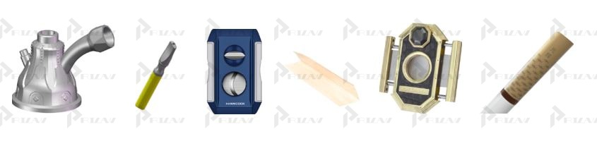 Патенты на промышленный образец класс 27-99 МКПО: дизайн и форма резака для сигар, скребка, ёршика для чистки курительных трубок, сигаретная бумага