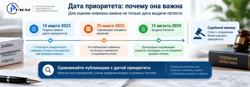 Дата приоритета: почему она важна Дата приоритета: почему она важна