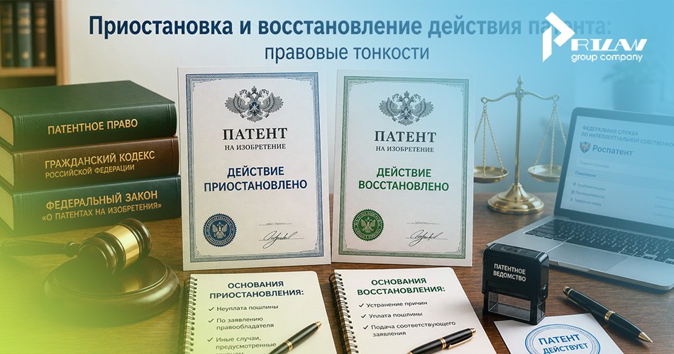 Восстановление действие патента Восстановление действие патента