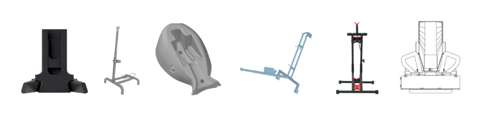 Патенты на промышленный образец класс 08-10 МКПО: дизайн и форма стоек и приспособлений для велосипедов и мотоциклов