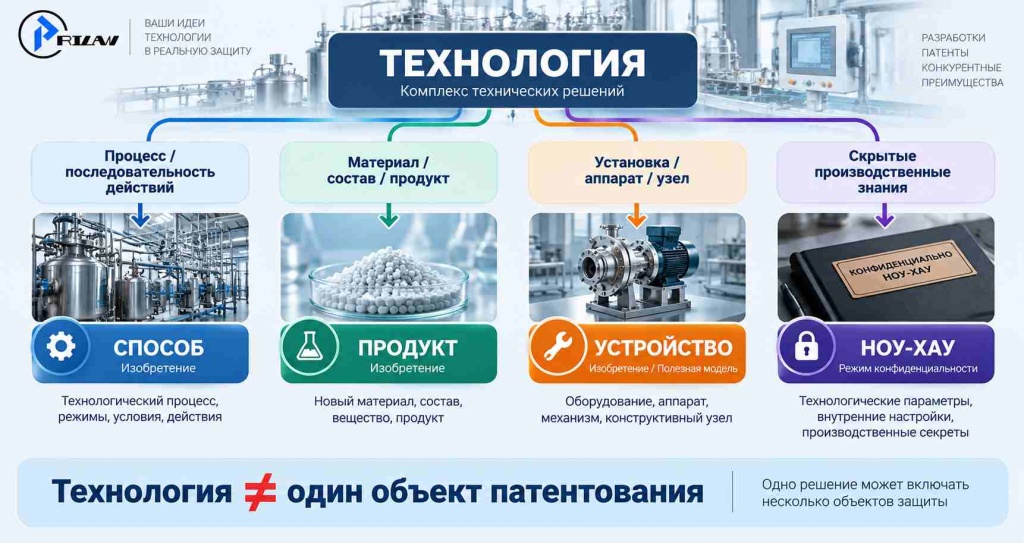 Одна технология — несколько объектов защиты