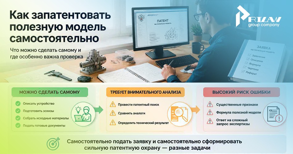 Самостоятельно получить патент — реально Самостоятельно получить патент — реально