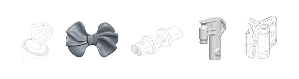 Патенты на промышленный образец класс 08-06 МКПО: дизайн и форма дверных и оконных ручек, кнопок и петель