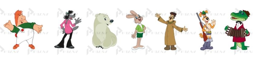 Товарные знаки Союзмультфильма