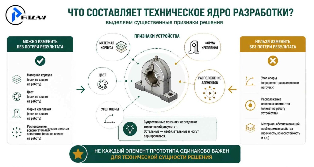 Что составляет техническое ядро разработки?
