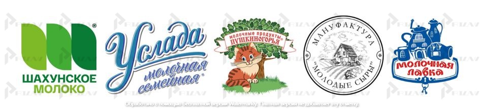 Производство молочных продуктов и заменителей Примеры товарных знаков 29 класса МКТУ: производство молочных продуктов и заменителей