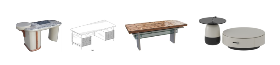 Патенты на промышленный образец класс 06-03 МКПО: дизайн столов для дома, производства, офисов Патенты на промышленный образец класс 06-03 МКПО: дизайн столов для дома, производства, офисов