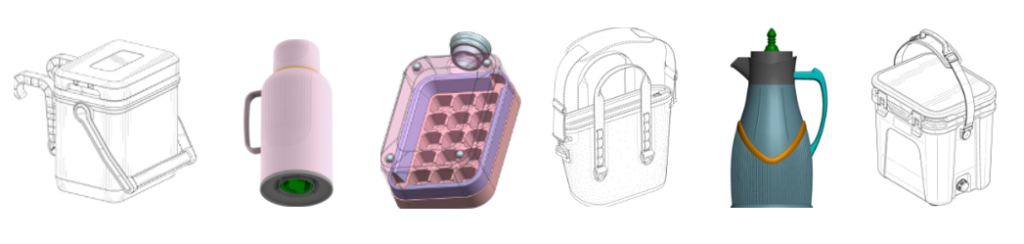 Патенты на промышленный образец класс 07-10 МКПО: дизайн и форма устройств для охлаждения и изотермические контейнеры