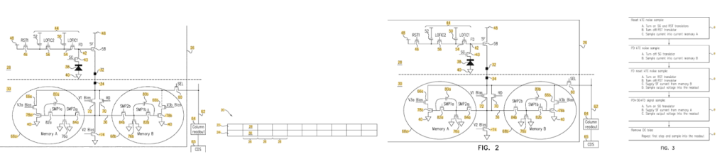 Устройство датчика изображения с многоуровневыми пикселями с затворами разделения заряда Устройство датчика изображения с многоуровневыми пикселями с затворами разделения заряда