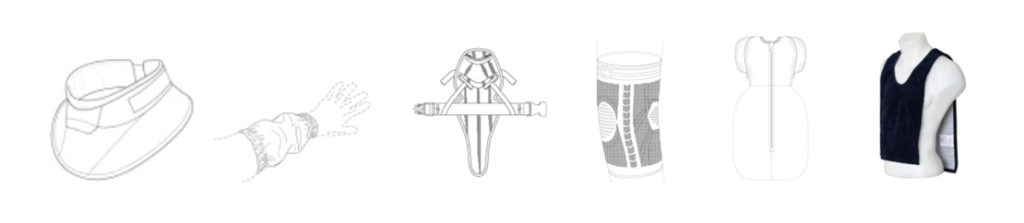 Патенты на промышленный образец класс 02-07 МКПО: Разное: шарфы-трансформеры, воротники, бандажи 