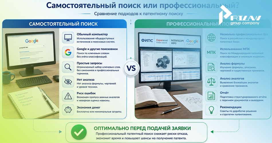 Самостоятельный или профессиональный поиск
