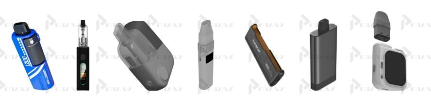 Патенты на промышленный образец класс 27-07 МКПО: дизайн и форма электронные сигареты, вейпы, кальяны