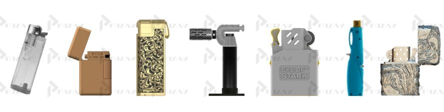 Патенты на промышленный образец класс 27-05 МКПО: дизайн и форма зажигалок, прикуривателей
