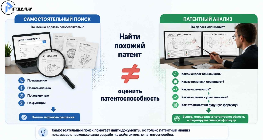 Поиск похожего патента ≠ патентный анализ Поиск похожего патента ≠ патентный анализ