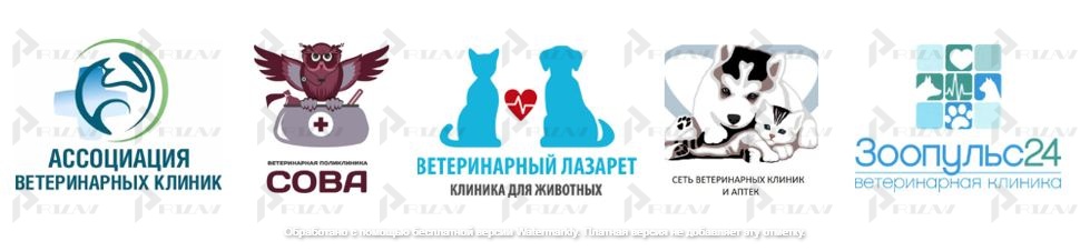 Товраные знаки на услуги ветеринарии и уходу за животными