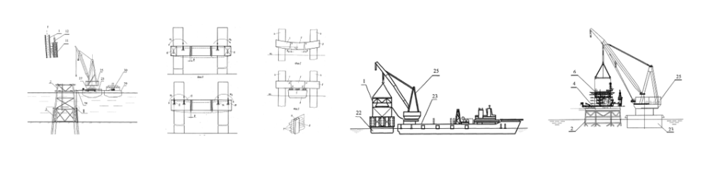 Примеры чертежей оборудования для производства и использования на плавучих средствах 
