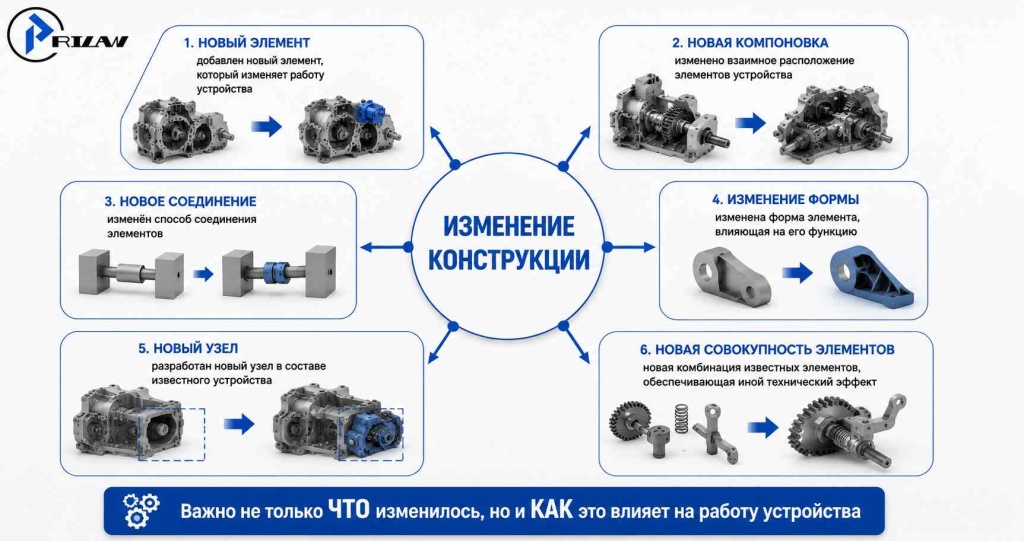 Какие изменения конструкции могут иметь техническое значение Какие изменения конструкции могут иметь техническое значение
