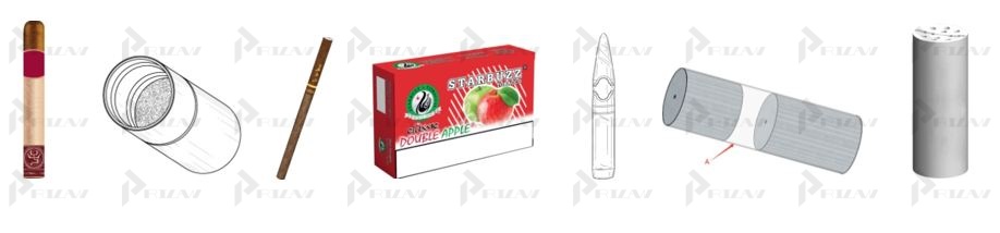 Патенты на промышленный образец класс 27-01 МКПО: дизайн и форма сигары, сигариллы, сигареты, сигаретного фильтра, табачная упаковка
