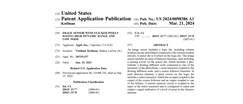 Патент на датчик изображения с многоуровневыми пикселями, имеющий высокий динамический диапазон и низкий уровень шума Патент на датчик изображения с многоуровневыми пикселями, имеющий высокий динамический диапазон и низкий уровень шума