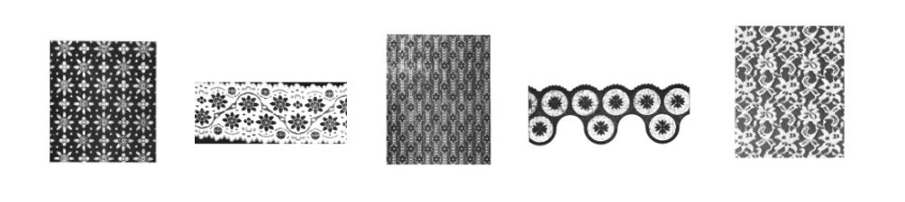 Патенты на промышленный образец класс 05-02 МКПО: кружева