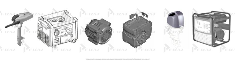 Роторы, статоры, генераторы, электродвигатели Патенты на промышленный образец класс 13-01 МКПО: дизайн и форма роторов, статоров, генераторов, электродвигателей