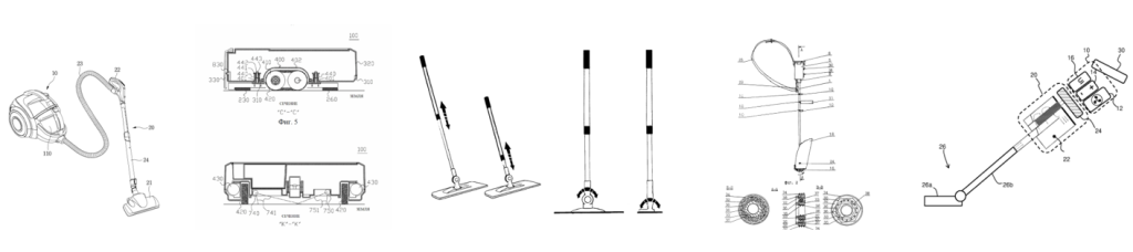 Бытовые приборы: пылесос, пароочиститель и отпариватель, стиральная и сушильная машина
