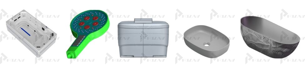 Патенты на промышленный образец класс 23-06 МКПО: дизайн и форма ванны, мойки, раковины, душевой кабины, душевой насадки