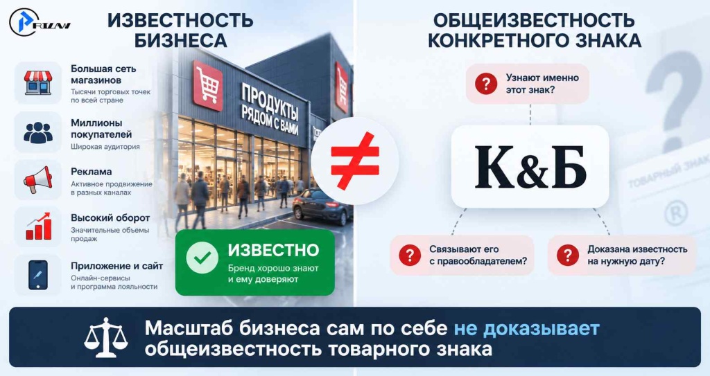Известность компании ≠ известность знака Известность компании ≠ известность знака
