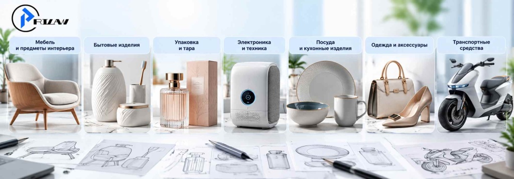 Примеры объектов для патентования промышленного образца