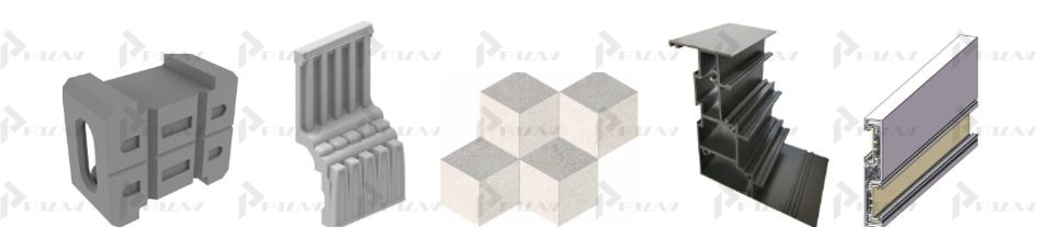 Патенты на промышленный образец класс 25-01 МКПО: дизайн и форма черепица, блока, кирпича, балки, сваи, плинтуса, шифера