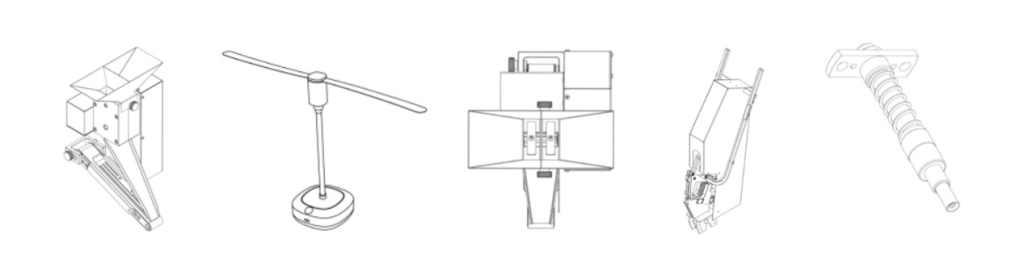 Изображения Формы корпуса бурового долота, Установки для сыпучих руд, Дизайн защитного кожуха