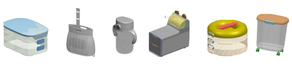 Патенты на промышленный образец класс 07-07 МКПО: дизайн и форма ёмкостей для бытовых нужд