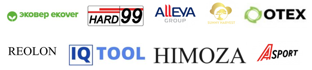 Примеры товарных знаков 1 класса МКТУ: смолы, химические материалы, составы для тушения огня