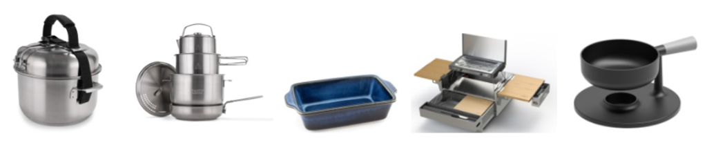 Патенты на промышленный образец класс 07-02 МКПО: дизайни форма кухонных принадлежностей и емкостей для готовки