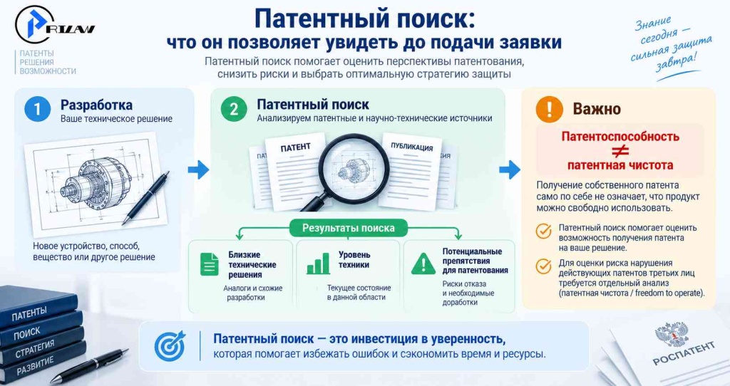 Чем поможет патентный поиск