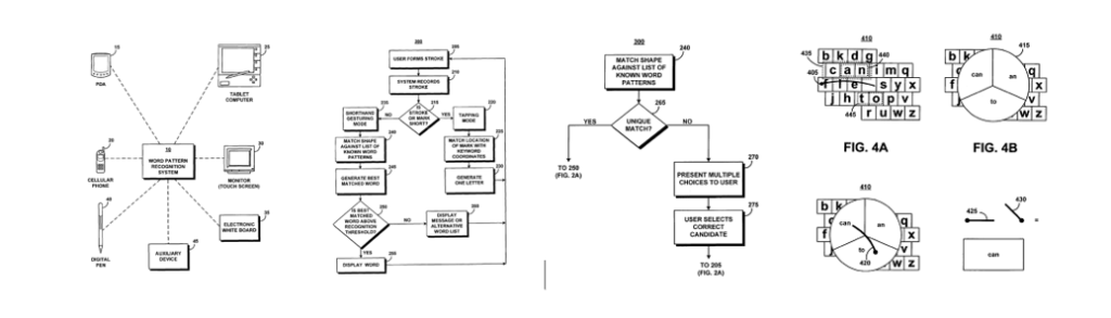 Чертежи патента на систему распознавания шаблонов слов