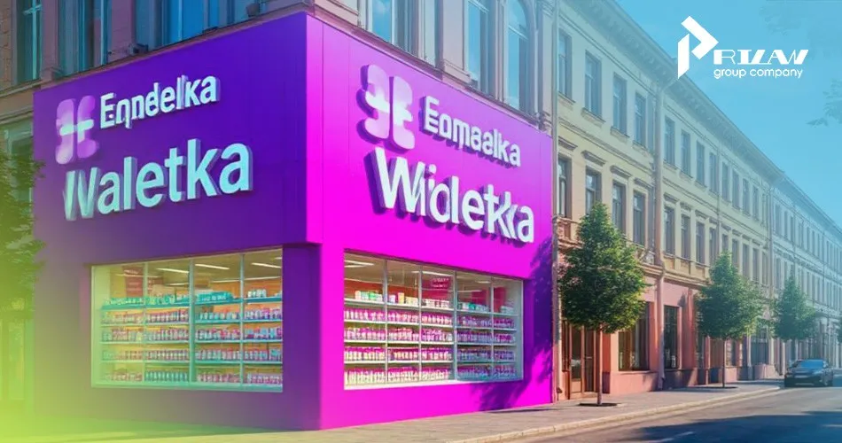 Аптека в цветах марктеплейса Wildberries