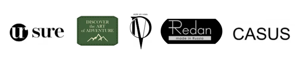 Товарные знаки 18 класса МКТУ: производство товаров кожгалантереи: бумажники, кошельки, ремни, визитницы