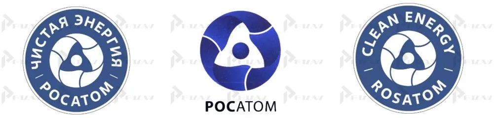 Товарные знаки логотипа Росатома Товарные знаки логотипа Росатома